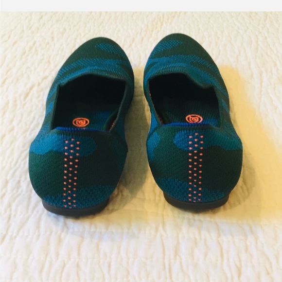 Rothy's Green and Blue Flats - Picture 3 of 4